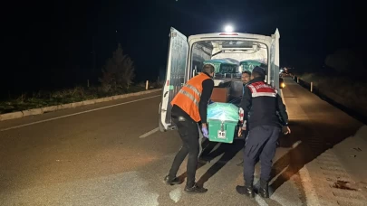 Manisa’da minibüsle çarpışan motosiklet sürücüsü hayatını kaybetti
