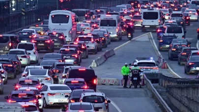İstanbul'da trafik yoğunluğu yüzde 83'e ulaştı