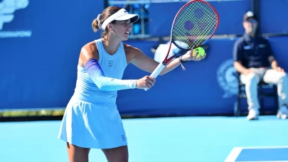 Samsun Açık WTA 125’te çeyrek final maçları tamamlandı