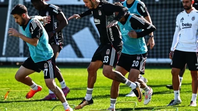 Beşiktaş, Fenerbahçe maçının hazırlıklarına devam etti