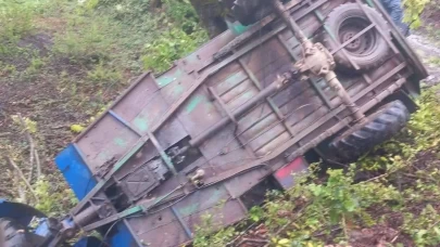 Ordu'da patpat devrildi: 1 ölü