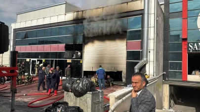 Ankara OSB'de iş yerinde yangın