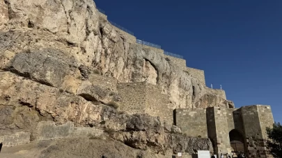 Harput Kalesi'ndeki Roma Dönemi gizli geçit restore edildi