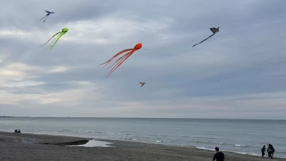 Samsun'un semalarını uçurtmalar renklendirdi
