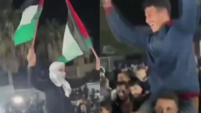 Gazze’de ateşkes sevinci: Halk sokaklarda kutladı