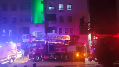 Yatalak hasta hayatını kaybetti, 14 kişi dumandan etkilendi