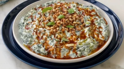 Mehmetçik’in güç yemeği ıspanaklı borani tarifi