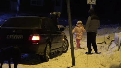 Kar kalınlığı 5 santimetreyi aştı! Sezonun ilk karı yağdı