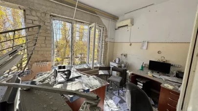 Rus ordusu Herson'daki bir çocuk hastanesini vurdu