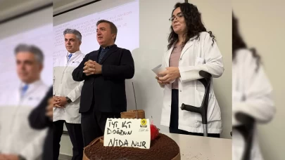 Bacağını kaybeden tıp öğrencisine validen doğum günü sürprizi