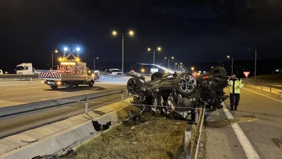 Kuzey Marmara Otoyolu'nda feci kaza: 2 ölü, 5 yaralı