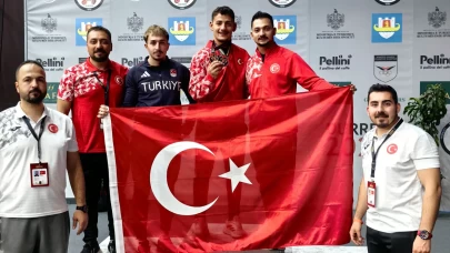 Milli halterci Engin Kara Avrupa Şampiyonası’nda iki bronz madalya kazandı