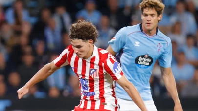 Atletico Madrid 10 kişiyle 1 puana razı oldu