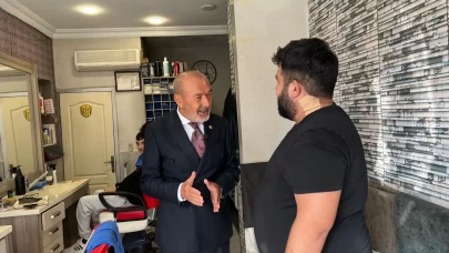 MHP’li Yaşar Yıldırım “Hayırlı Günler Komşum” ziyaretlerine devam ediyor