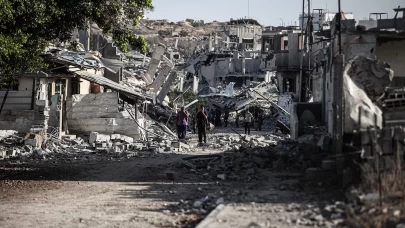 Vatanlarına geri dönen Filistinliler adeta şoka girdi! Gördükleri manzarayı tsunamiye benzetti