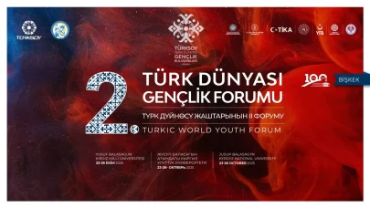 TÜRKSOY Türk Dünyası Gençlik Forumu, 23-26 Ekim’de Bişkek’te