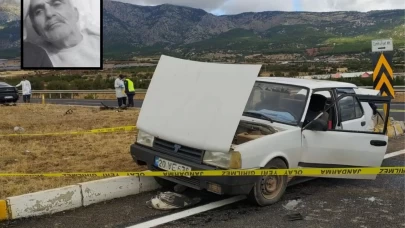 Denizli’de kontrolsüz kavşakta feci kaza: 1 ölü