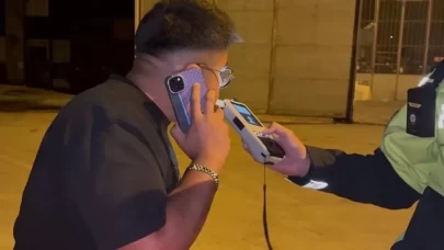 Plakasız sürücü 'dur' ihtarına uymadı!