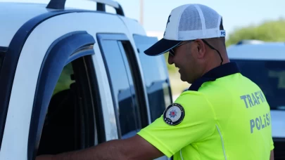 Kırıkkale’de bir haftada 7 bin 692 araç denetlendi: 175 araç trafikten men edildi