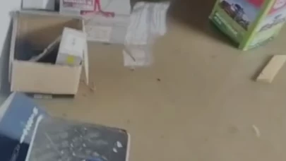 Adana’nın Feke ilçesinde sağanak yağış hayatı felç etti