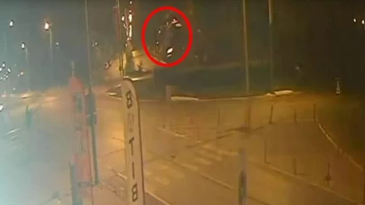 Araç alev aldı, sürücü yaralı