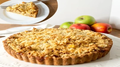 Elmalı Crumble tarifi