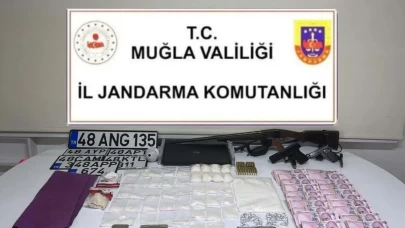 Fethiye’de yasaklı madde operasyonu