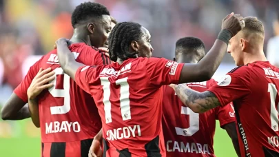 5 gollü maçta kazanan Gaziantep FK