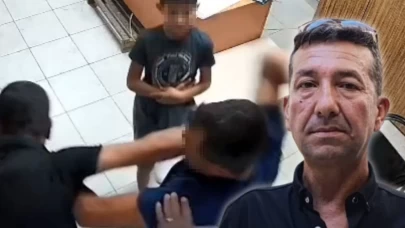 O anlar kamerada: Mersin’de polis merkezinde şiddet: Boşanma sürecindeki baba çocuğunun önünde darp edildi