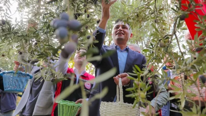 Zeytinin yolculuğu Aliağa’da şenlikle kutlandı