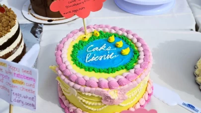 'Kek Pikniği'nde 2 binden fazla pasta ve kek sergilendi