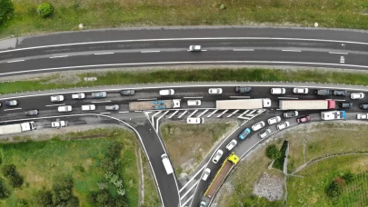 TEM'in Gerede-Karabük bağlantı yolu 18 gün ulaşıma kapalı