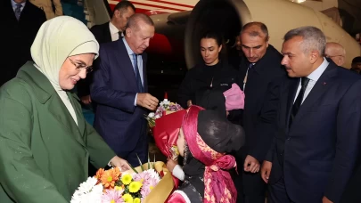 Cumhurbaşkanı Erdoğan, Rize'de!