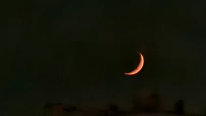 Elazığ semalarında büyüleyen manzara