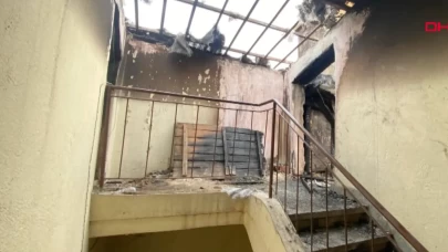 Konya’da apartman yangınında kadın cesedi bulundu