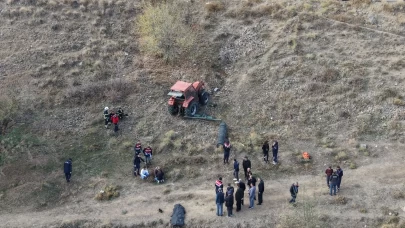 Kırıkkale’de traktör uçuruma yuvarlandı: 1 ölü