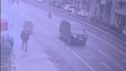 Ümraniye’de film gibi kaza!