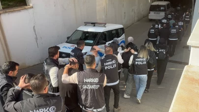 Gaziantep’te yasaklı madde çetesi çökertildi: 16 tutuklama, kilosu kilosuna zehir operasyonu