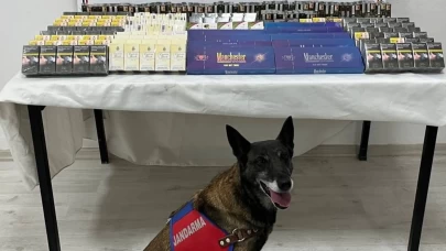 Kayseri’de jandarmadan kaçak sigara operasyonu