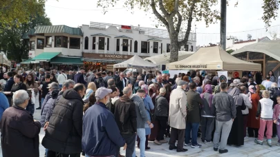 Eyüpsultan’da binlerce kişi bir araya geldi