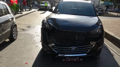 İhsan Kara kazayı hafif sıyrıklarla atlattı, araçta maddi hasar oluştu