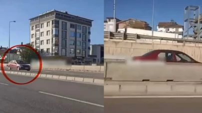 Samsun’da ters yönde giden sürücü yakayı ele verdi! Sosyal medyada paylaşınca ceza yağdı