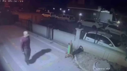 Apartman otoparkına girdi: Bisikleti çalıp kayıplara karıştı