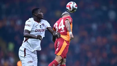 Galatasaray-Trabzonspor maçından öne çıkan notlar