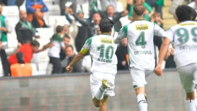 Bursaspor, nefes kesen maçta kaptanıyla kazandı!