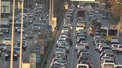 İstanbul’da ara tatil sonrası trafik kilitlendi: Yoğunluk yüzde 80’e ulaştı