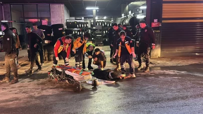 Edirne’de ‘dur’ ihtarına uymayan motosiklet polis aracına çarptı: 2 yaralı