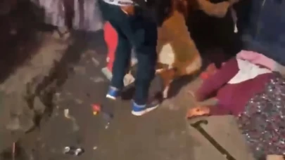 Düğünde korku dolu anlar