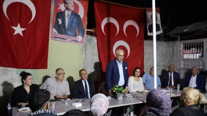 MHP Adana’da tüm ilçelerde “Hayırlı Günler Komşum” diyor