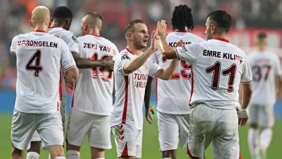 Samsunspor evinde fırtına gibi esti